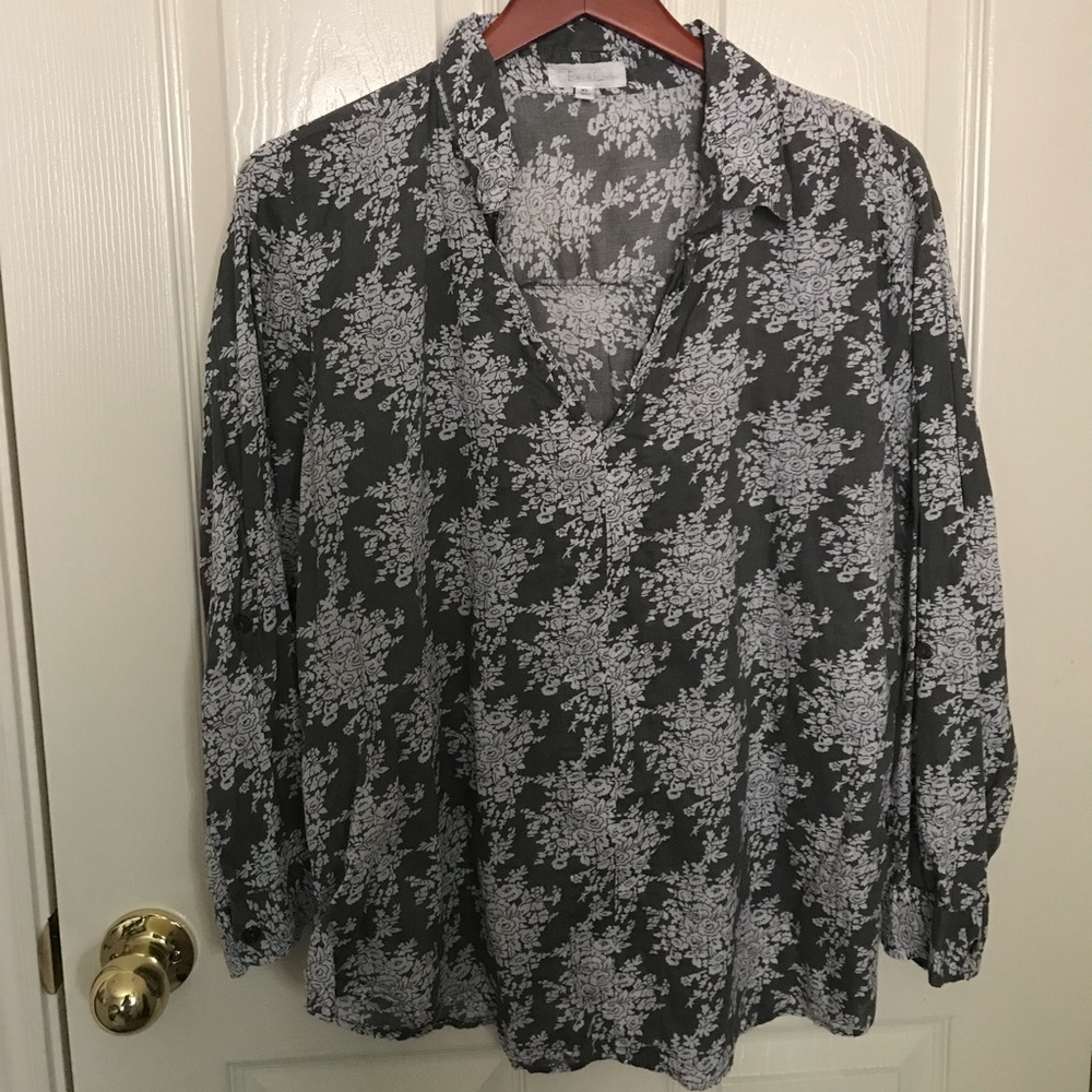 Eden and Olivia patterned blouse